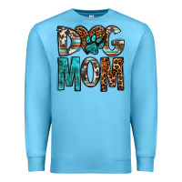 Ocean Blue dog mom Premium Sweatshirt - OliviaCreatesArt