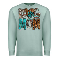 Seafoam dog mom Premium Sweatshirt - OliviaCreatesArt
