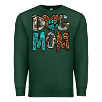 Sports Green dog mom Premium Sweatshirt - OliviaCreatesArt