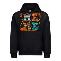 Black Fall Autumn Leopard Meme Urban Hoodie - LillyAllenDesigns