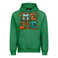 Emerald Fall Autumn Leopard Meme Urban Hoodie - LillyAllenDesigns