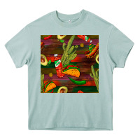 Arona mexican food seamless pattern Heavy Core Tee - BundleAndBundleShop