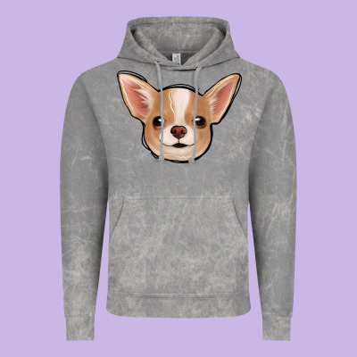 Chihuahua Vintage Hoodie Designed By Jasminsmagicworld