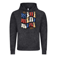 Vintage Black American mini Vintage Hoodie - NancyCooperArtShop
