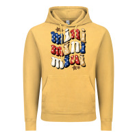 Vintage Mustard American mini Vintage Hoodie - NancyCooperArtShop
