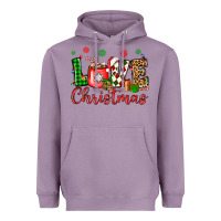 Lavender love christmas Heavyweight Hoodie - OliviaCreatesArt