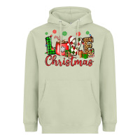 Matcha love christmas Heavyweight Hoodie - OliviaCreatesArt