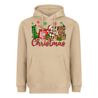 Mushroom love christmas Heavyweight Hoodie - OliviaCreatesArt