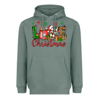 Sage love christmas Heavyweight Hoodie - OliviaCreatesArt