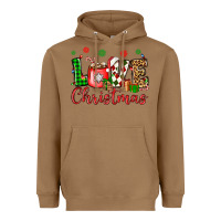 Toasted Coconut love christmas Heavyweight Hoodie - OliviaCreatesArt