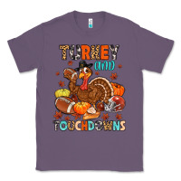 Lavender turkey and touchdowns Classic Tee - MaliasSmallBusiness