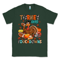 Sports Green turkey and touchdowns Classic Tee - MaliasSmallBusiness