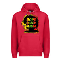 Cardinal Dope black mama Premium Hoodie - HowdyJamesFarm