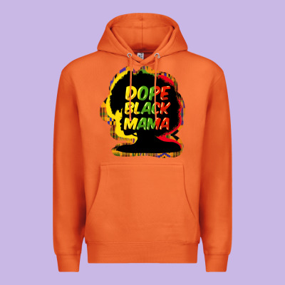 Dope Black Mama Premium Hoodie Designed By Howdyjamesfarm