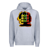 Heather Grey Dope black mama Premium Hoodie - HowdyJamesFarm