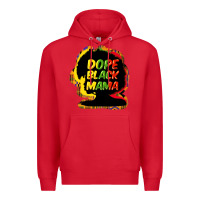 Red Dope black mama Premium Hoodie - HowdyJamesFarm