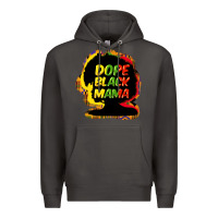 Smoke Dope black mama Premium Hoodie - HowdyJamesFarm