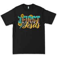 Black but first jesus Premium Tee - NancyCooperArtShop