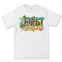 White but first jesus Premium Tee - NancyCooperArtShop