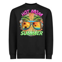 Black hot mom summer Heavyweight Sweatshirt - BarkalooDesign