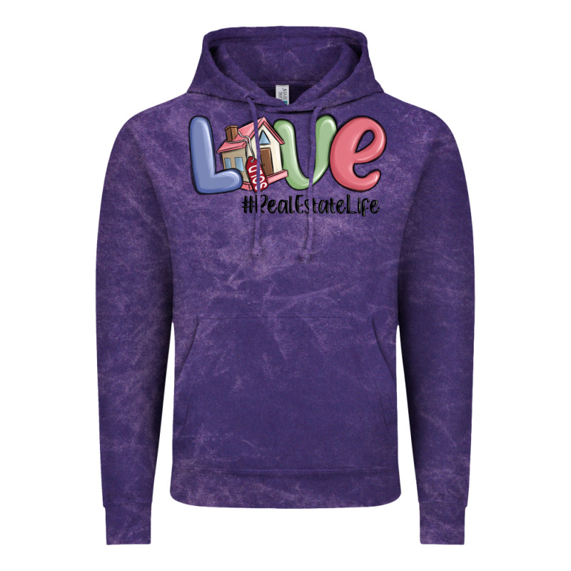 Love Real Estate Life Vintage Hoodie by MaliasSmallBusiness | Teevron