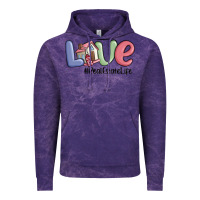 Cloud Purple love real estate life Vintage Hoodie - MaliasSmallBusiness