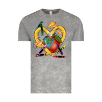 Cloud Rock heart pencil Vintage Tee - NancyCooperArtShop