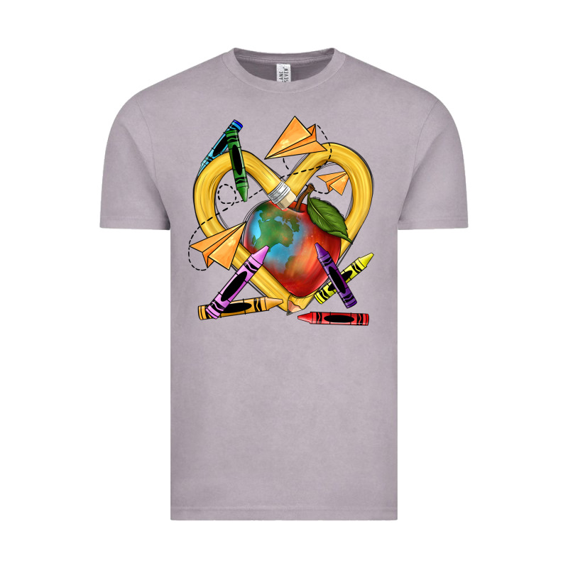 Heart Pencil Vintage Tee by NancyCooperArtShop | Teevron