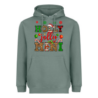 Sage holly jolly mini Heavyweight Hoodie - OliviaCreatesArt