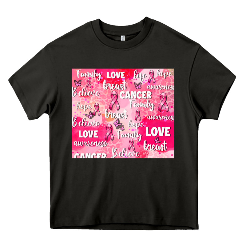 Breast Cancer Awareness Pink Heavy Core Tee by AdoDesignShop | Teevron