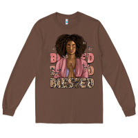 Chestnut blessed black woman Long Sleeve Tee - Artiststas