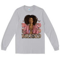 Moon Dust blessed black woman Long Sleeve Tee - Artiststas