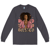 Smoke blessed black woman Long Sleeve Tee - Artiststas