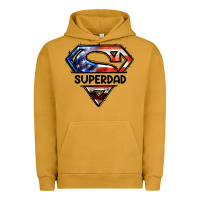 Pigment Peanut Butter American Super Dad Urban Hoodie - LillyAllenDesigns