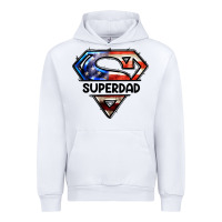 White American Super Dad Urban Hoodie - LillyAllenDesigns