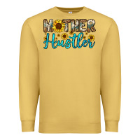 Antique Gold mother hustler Premium Sweatshirt - OliviaCreatesArt