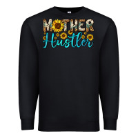Black mother hustler Premium Sweatshirt - OliviaCreatesArt