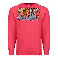 Cardinal mother hustler Premium Sweatshirt - OliviaCreatesArt