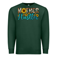 Sports Green mother hustler Premium Sweatshirt - OliviaCreatesArt