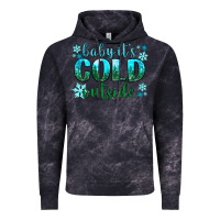 Cloud Black baby its cold outside Vintage Hoodie - NancyCooperArtShop