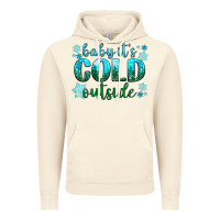 Vintage Artic baby its cold outside Vintage Hoodie - NancyCooperArtShop