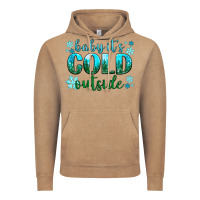 Vintage Coffee baby its cold outside Vintage Hoodie - NancyCooperArtShop