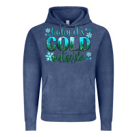Vintage Denim baby its cold outside Vintage Hoodie - NancyCooperArtShop
