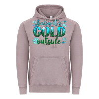 Vintage Zinc baby its cold outside Vintage Hoodie - NancyCooperArtShop