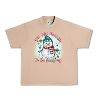 Burro 'tis the season to be freezing Urban Heavy Tee - MaliasSmallBusiness