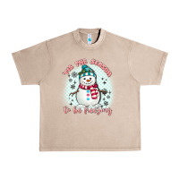 French Oak 'tis the season to be freezing Urban Heavy Tee - MaliasSmallBusiness