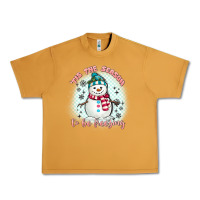 Peanut Butter 'tis the season to be freezing Urban Heavy Tee - MaliasSmallBusiness