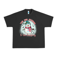 Pigment Black 'tis the season to be freezing Urban Heavy Tee - MaliasSmallBusiness