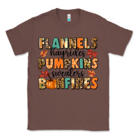 Chestnut flannels hayrides pumpkinsbonfires Classic Tee - MaliasSmallBusiness