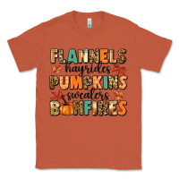 Copper flannels hayrides pumpkinsbonfires Classic Tee - MaliasSmallBusiness